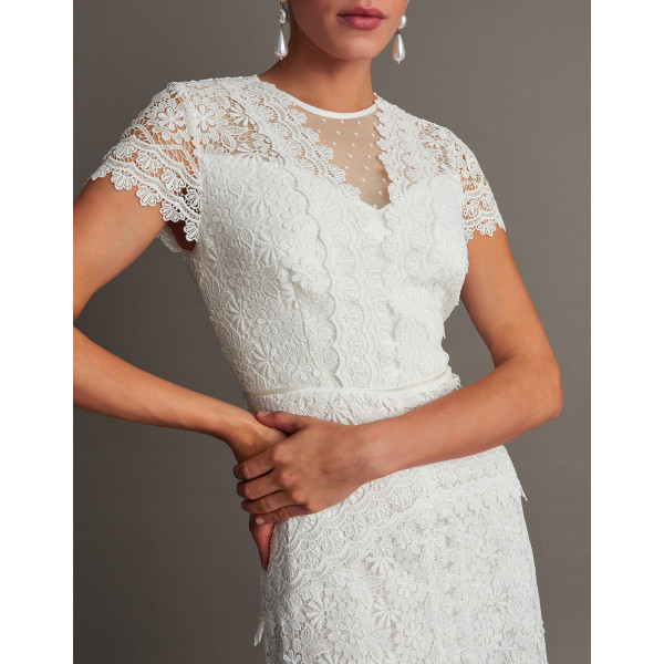 Monsoon Sienna Lace Bridal Dress