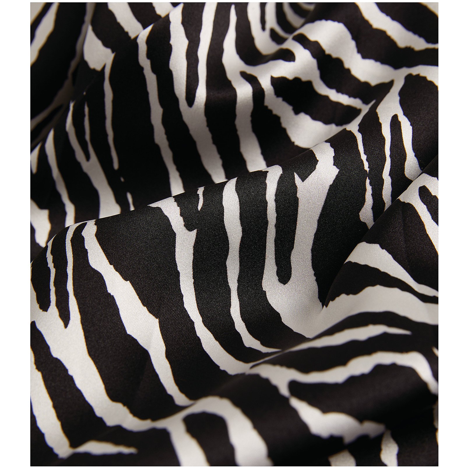 Magda Butrym Zebra Print Midi Dress