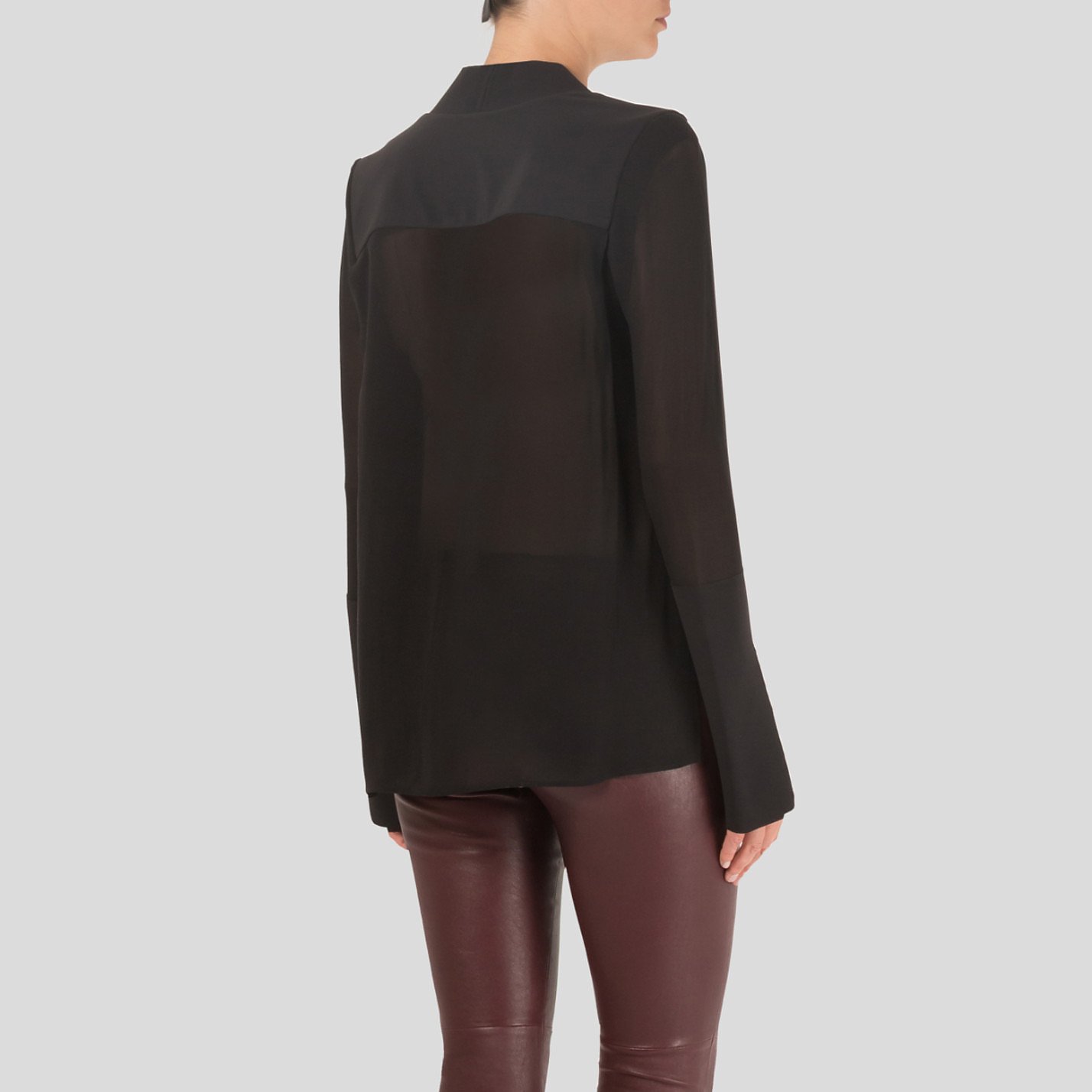 Dion Lee Sheer Panelled Blouse