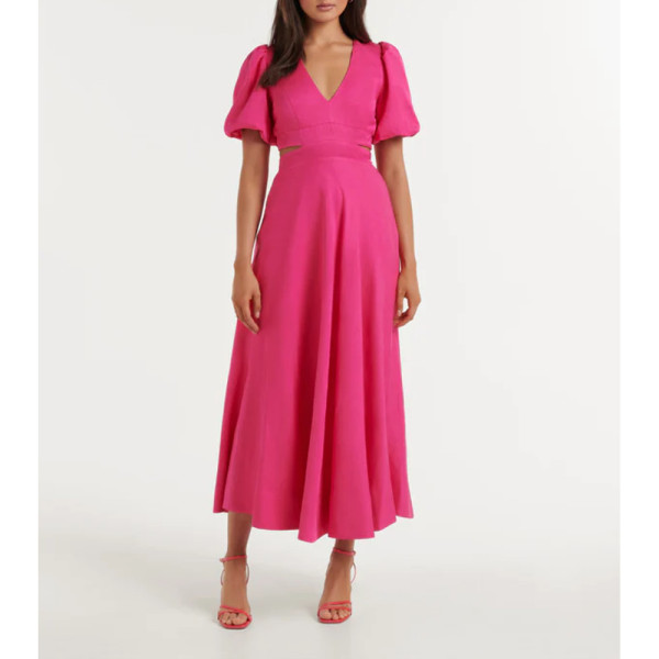 Forever New Hadley Tie-Back Midi Dress