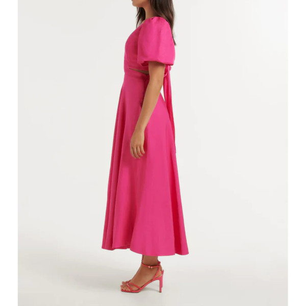 Forever New Hadley Tie-Back Midi Dress