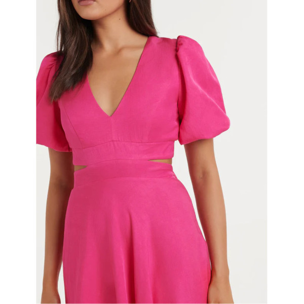 Forever New Hadley Tie-Back Midi Dress