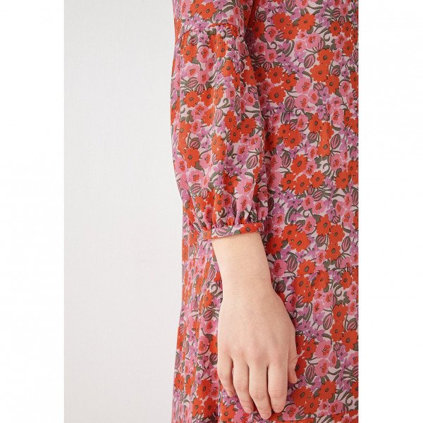 Hush Abelia Maxi Dress In 60's Floral Multi