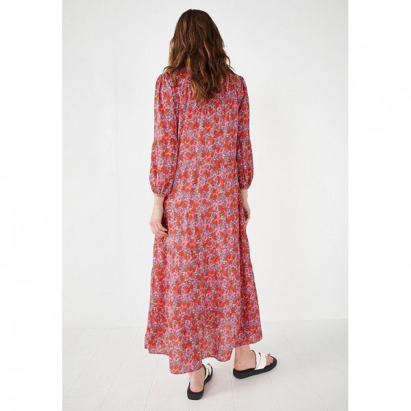 Hush Abelia Maxi Dress In 60's Floral Multi