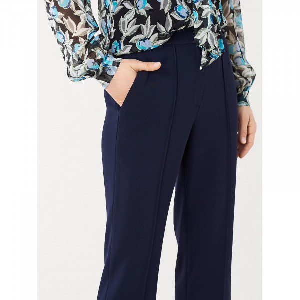 Diane von Furstenberg Jocelyn Stretch-Crepe Cropped Trousers