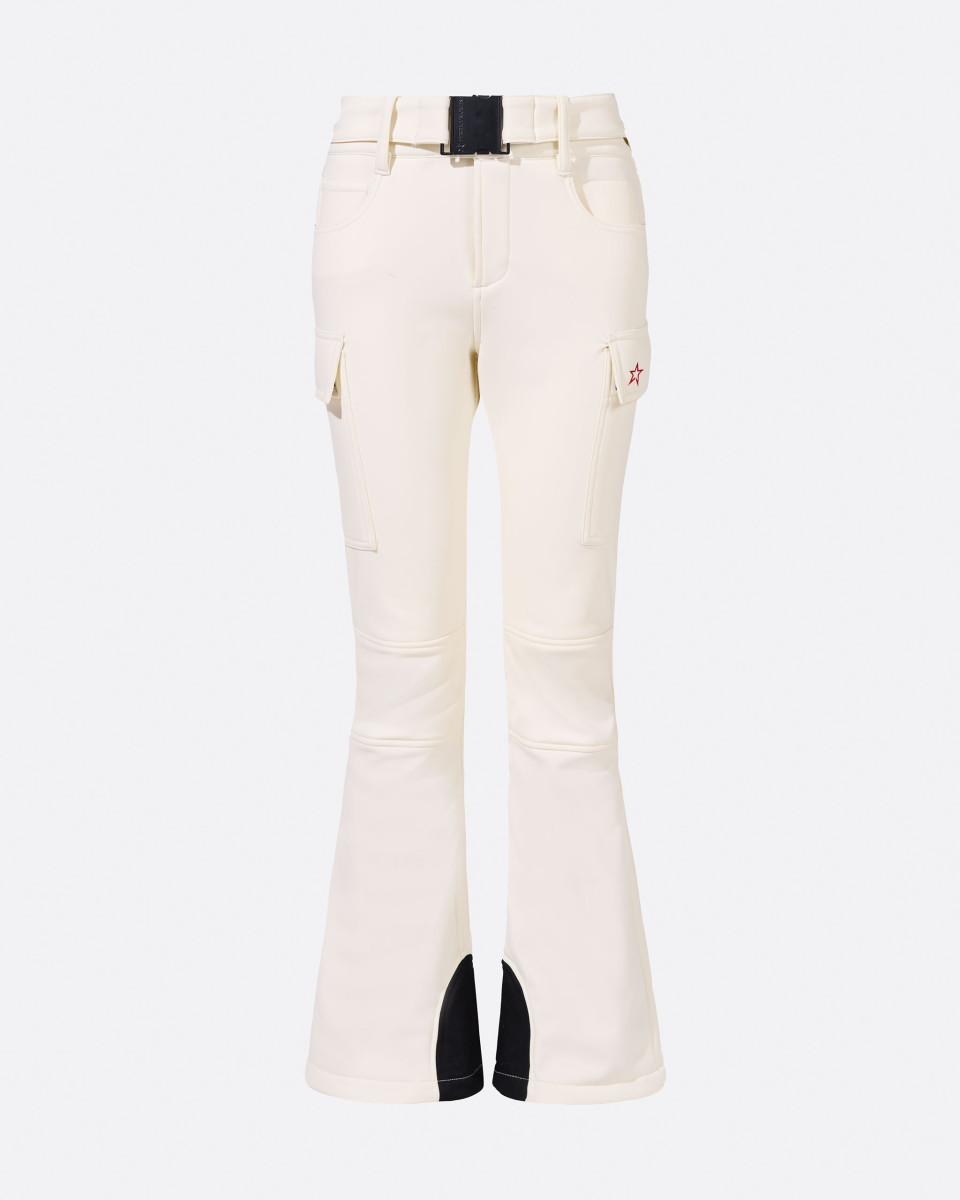 Perfect Moment Mid-Rise Cargo Ski Pant White