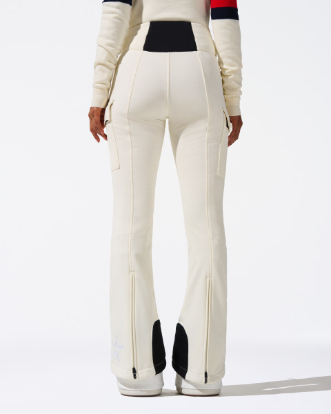 Perfect Moment Mid-Rise Cargo Ski Pant White