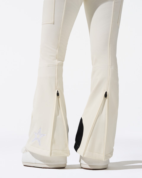 Perfect Moment Mid-Rise Cargo Ski Pant White