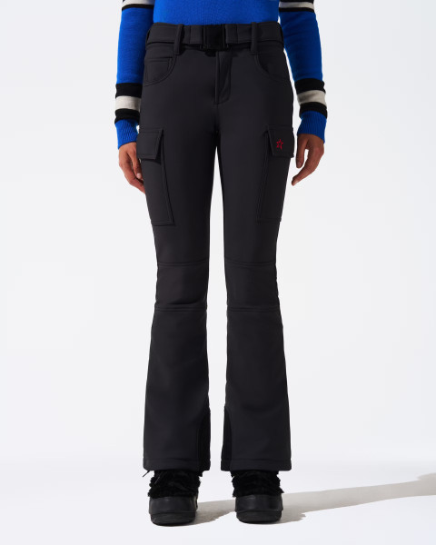 Perfect Moment Mid-Rise Cargo Ski Pant Black