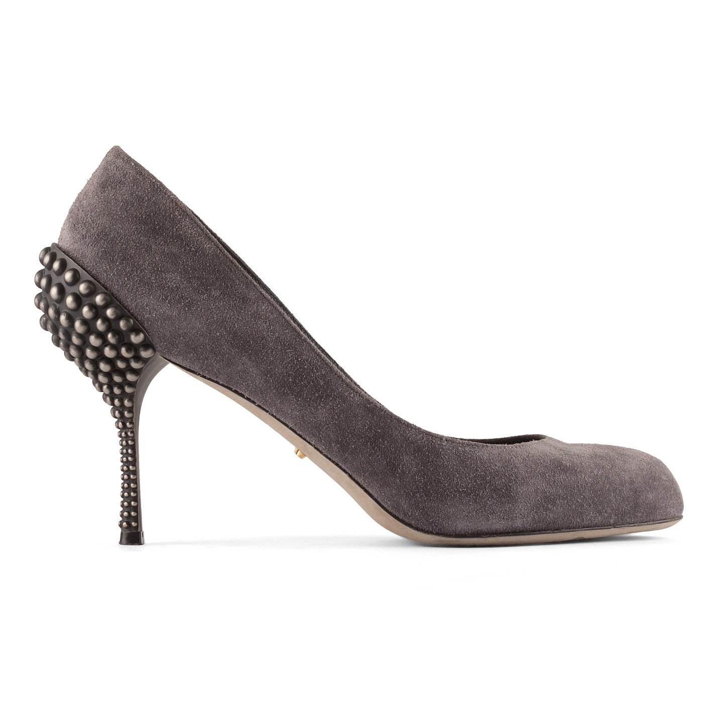 Sergio Rossi Suede Studded Pumps