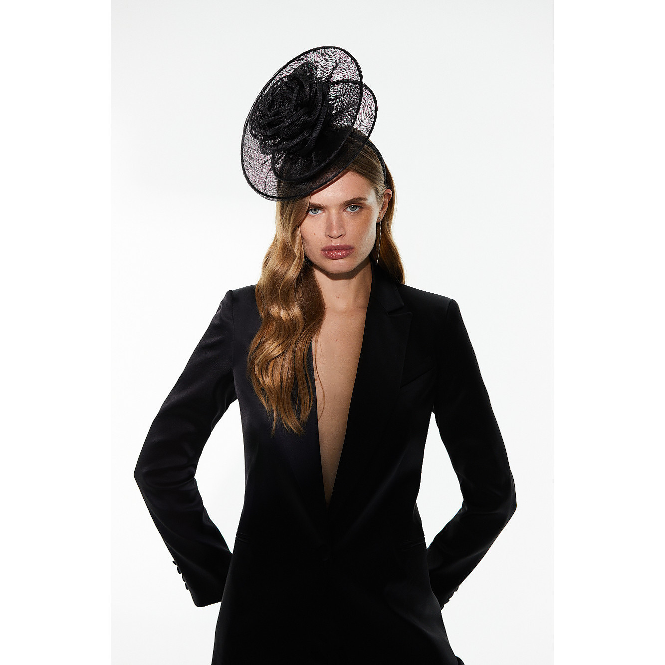 Rent Buy Karen Millen EmilyLondon Statement Floral Fascinator MY