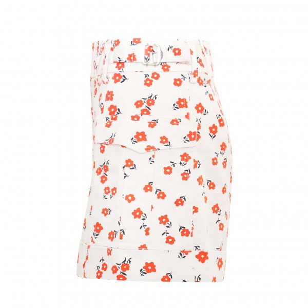 Self-Portrait Floral Print Shorts