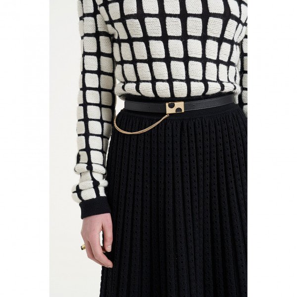 PORTS 1961 Panelled Knitted Dress
