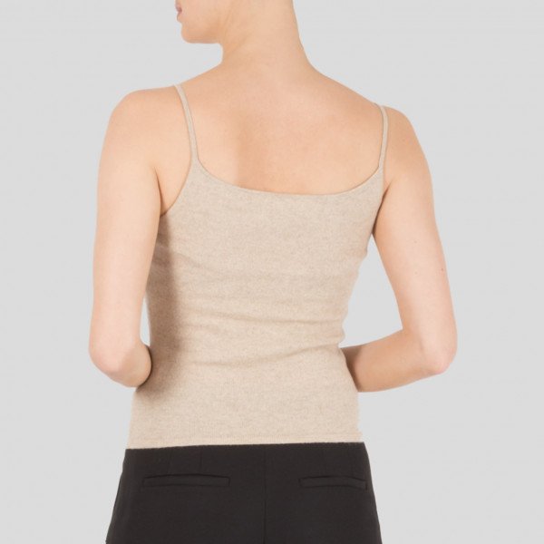 Valentino Cashmere Strap Top