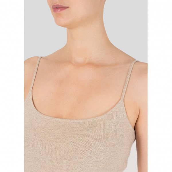 Valentino Cashmere Strap Top