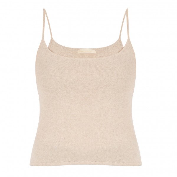 Valentino Cashmere Strap Top