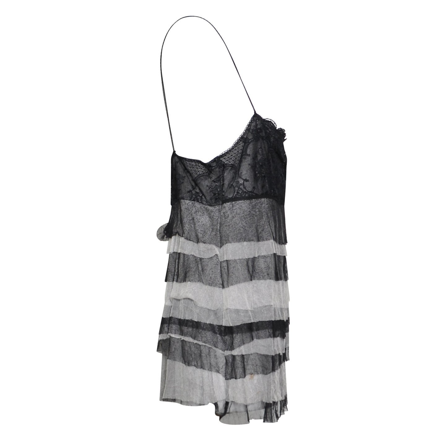 Rent Buy CHANEL Tiered Lace-Trimmed Camisole | MY WARDROBE HQ