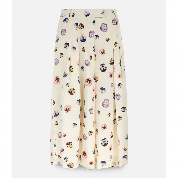 Rent Buy Christopher Kane Ditsy Pansy Print Culottes | MY