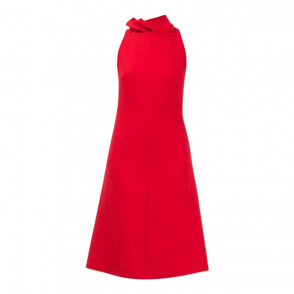 Victoria Beckham High Collar Dress