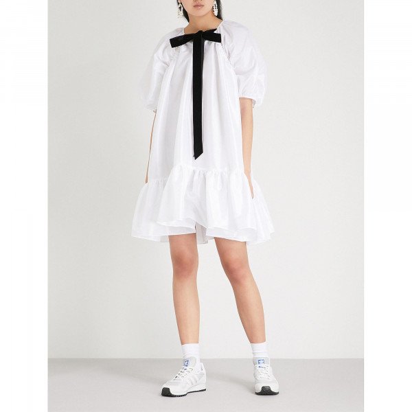Cecilie Bahnsen Chrystal Satin Mini Dress
