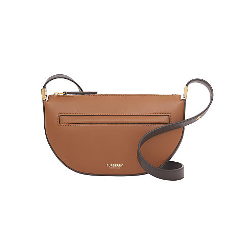 【BURBERRY】 OLYMPIA MINI SMOOTH LEATHER SHOULDER BAG Burberry - Olympia mini leather shoulder bag black - The Corner