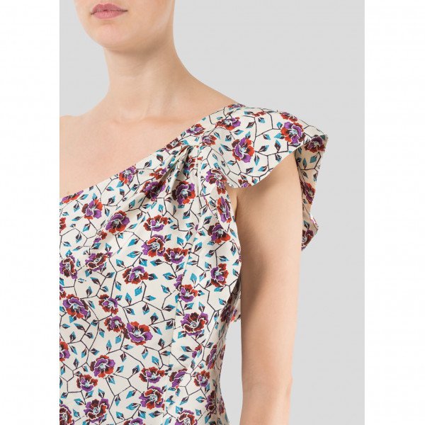 Isabel Marant Floral Silk Skirt and Top Set