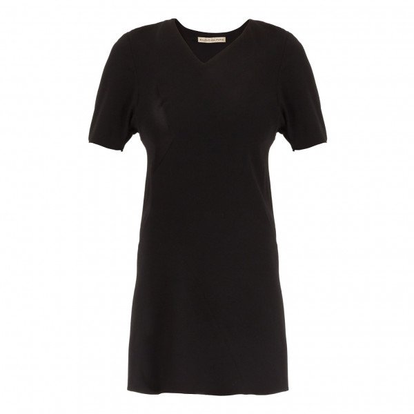 Balenciaga Mini Dress With Satin Panels