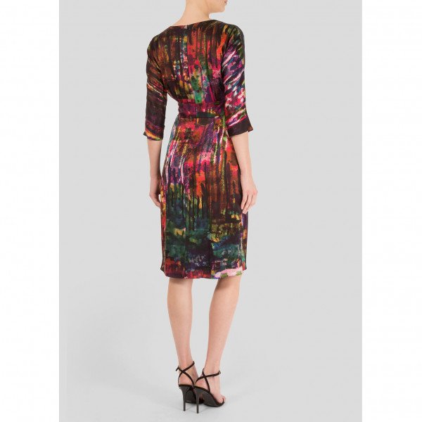 Erdem Printed Silk Dress