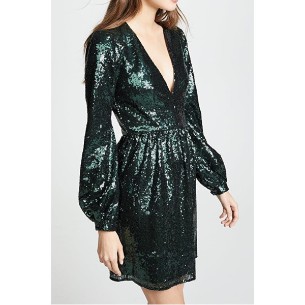 Rent Buy Saloni Camille Sequin Mini Dress MY WARDROBE HQ