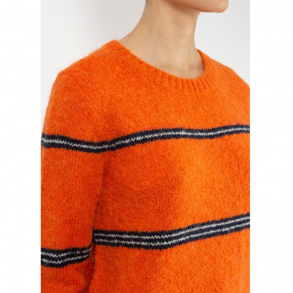 Frame Intarsia-knit Sweater