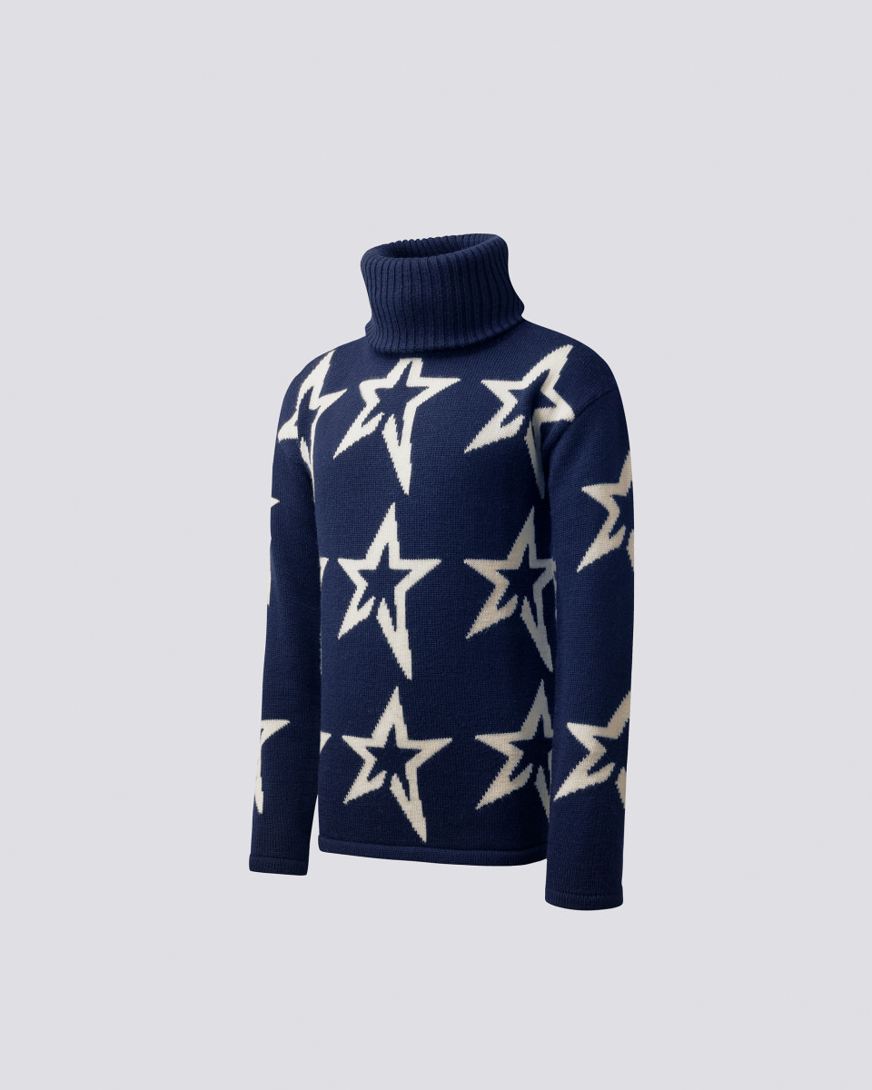 Perfect Moment Star Dust Balloon Sleeve Sweater