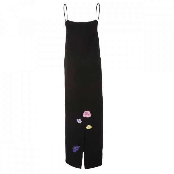 Christopher Kane Floral Embroidered Maxi Dress