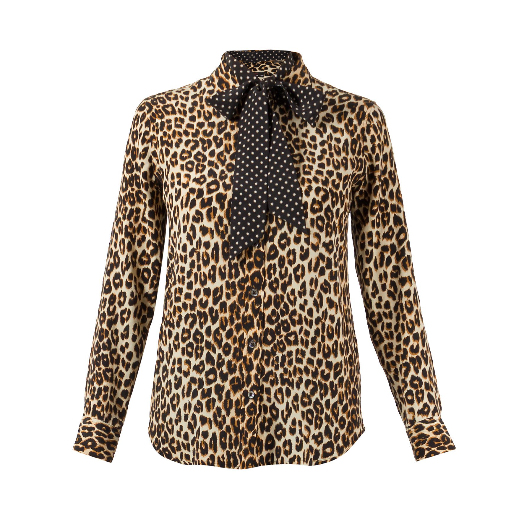 Rent Buy Kate Moss Equipment Leopard Print Blouse | MY WARDROBE HQ