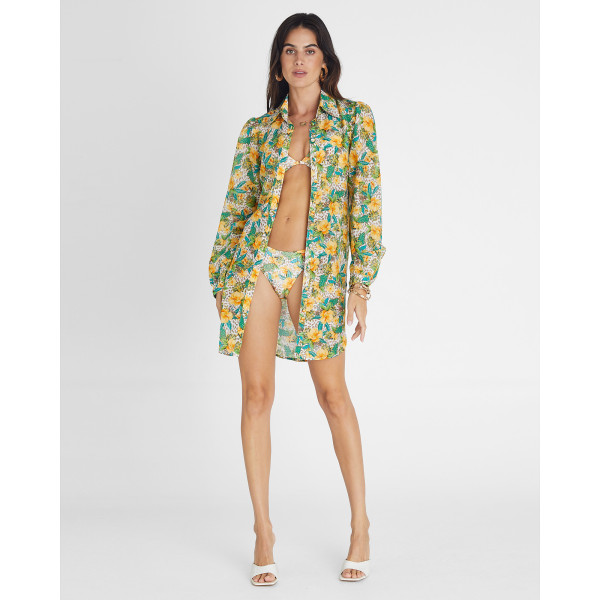 Aqua Blu Odilia Beach Shirt