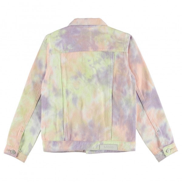 Molo Kids Heidi Jacket in Pastel Tie Dye