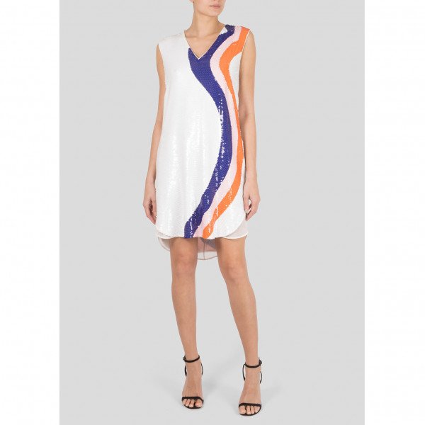 Rent Buy Emilio Pucci Sequined Silk Chiffon Mini Dress MY