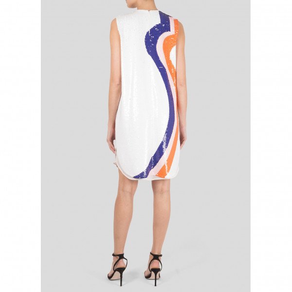 Emilio Pucci Sequined Silk-Chiffon Mini Dress
