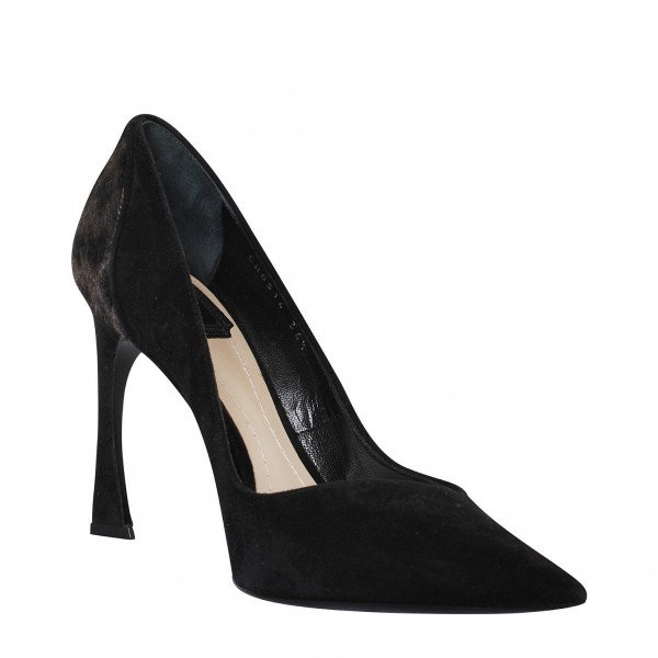 Dior Leopard Print Calfhair & Suede Pumps