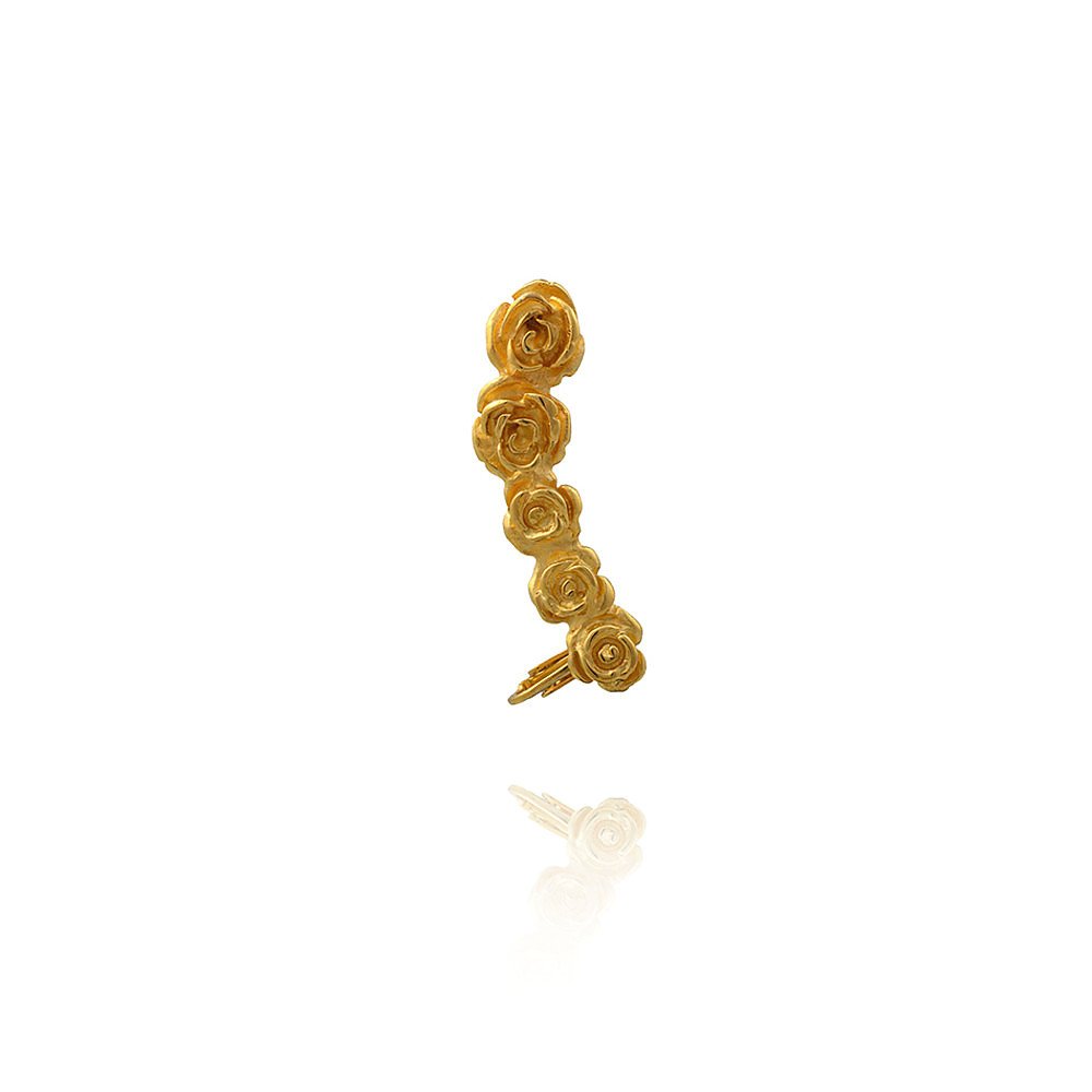 LeiVanKash Rose Ear Cuff