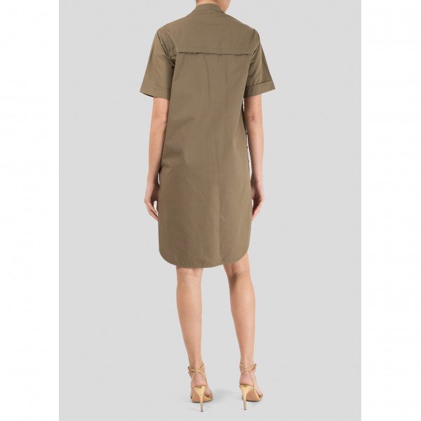 CÉLINE Studded Cotton Tunic Dress