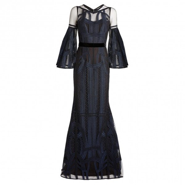 Amanda Wakeley Embroidered Maxi Dress