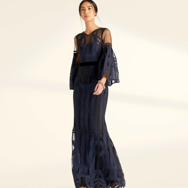 Amanda Wakeley Embroidered Maxi Dress