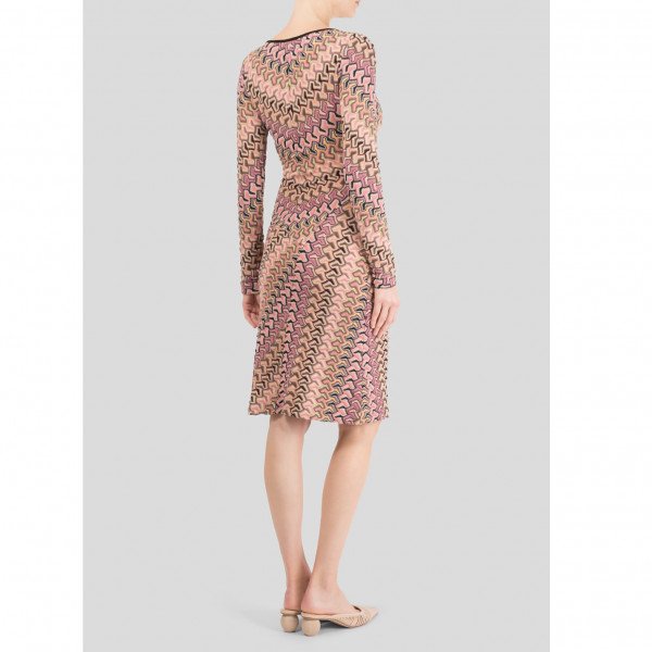 Missoni Multicolour Print Knit Dress