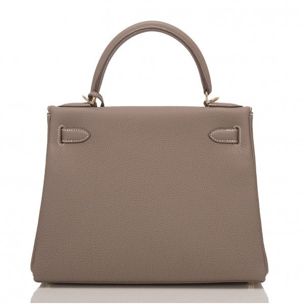 HERMÈS Kelly 32 Etoupe