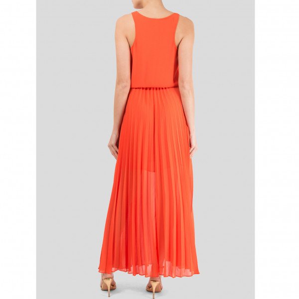 Michael Kors Pleated Maxi Dress