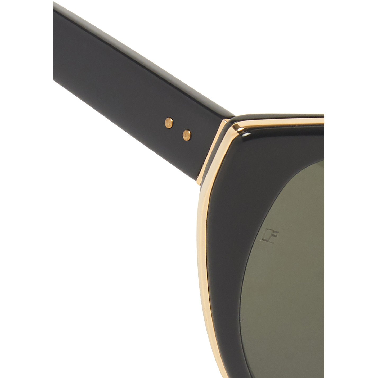 Linda Farrow Gold Frame Sunglasses