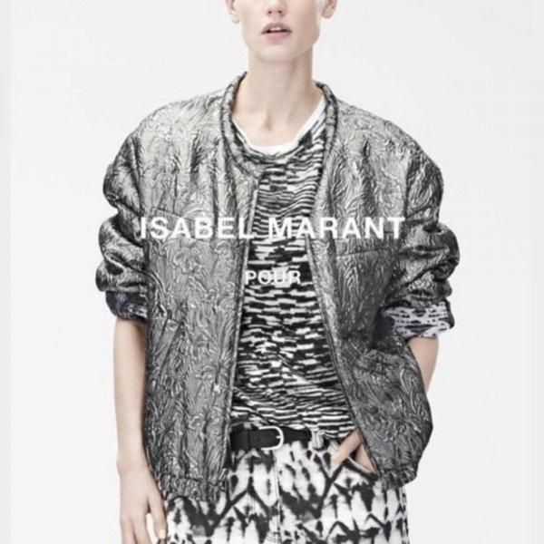 Isabel Marant for H&M Metallic Reversible Bomber Jacket