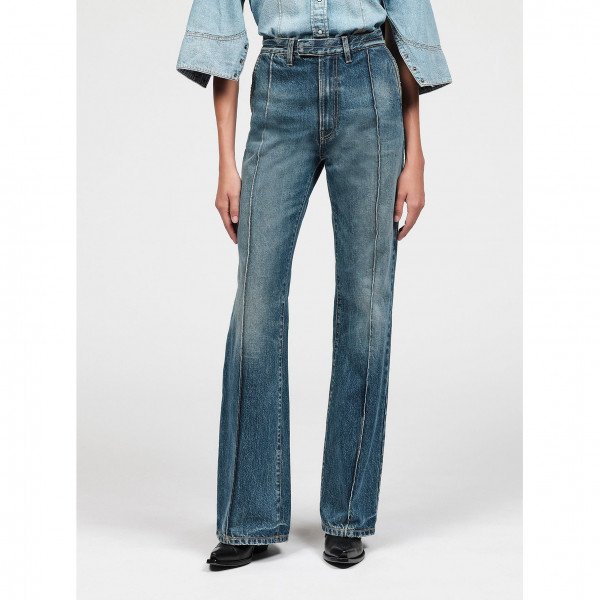 PORTS 1961 High Rise Washed Denim Jeans