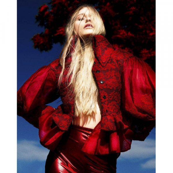 House Of Sheldonhall Chenille Lace Jacket