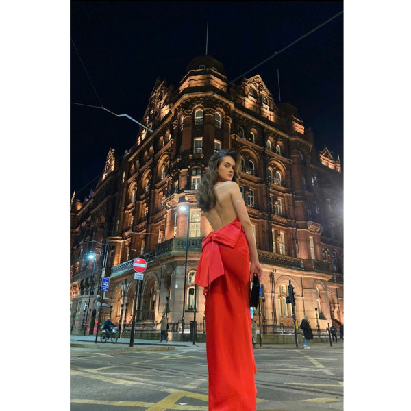 HOUSE OF CB Ilaria Bow Dress